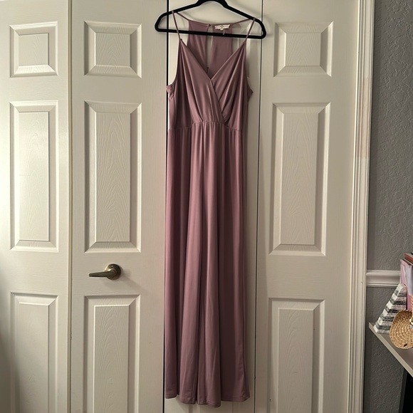 Gorgeous Purple Jumpsuit - So stretchy & comfy!!! - Picture 2 of 4